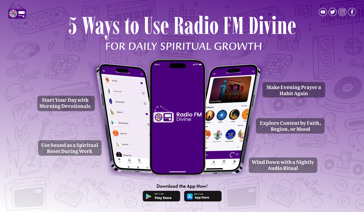 5 Ways to Use Radio FM Divine for Daily Spiritual Growth